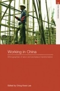 Cover: Working in China - Routledge