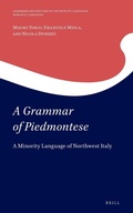 Cover: A Grammar of Piedmontese - Brill