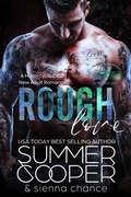 Cover: Rough Love: A Motorcycle Club New Adult Romance (Screaming Demon MC, #9) - Lovy Books Ltd