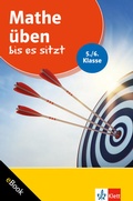 Cover: Klett Mathe &uuml;ben bis es sitzt 5./6. Klasse - Klett