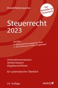 Cover: Steuerrecht 2023 - Manz