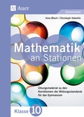 Cover: Mathematik an Stationen 10 Gymnasium - Auer Verlag in der AAP Lehrerwelt GmbH