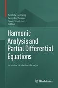 Cover: Harmonic Analysis and Partial Differential Equations - Birkh&auml;user