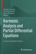 Cover: Harmonic Analysis and Partial Differential Equations - Birkh&auml;user