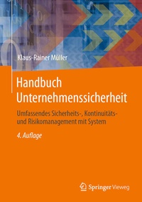 Abbildung von: Handbuch Unternehmenssicherheit - Springer Vieweg