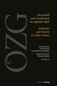 Abbildung von: Österreichische Zeitschrift für Geschichtswissenschaften 33/2/2022 - Studien Verlag