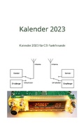 Cover: Kalender 2023 - BoD - Books on Demand