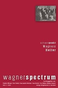 Cover: wagnerspectrum - K&ouml;nigshausen & Neumann