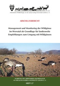 Cover: Management und Monitoring der Wildg&auml;nse im Werratal als Grundlage f&uuml;r landesweite Empfehlungen zum Umgang mit Wildg&auml;nsen - VVB Laufersweiler Verlag