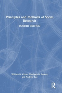 Enlarge image Cover: Principles and Methods of Social Research - Routledge
