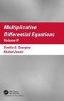 Cover: Multiplicative Differential Equations - Chapman & Hall/CRC