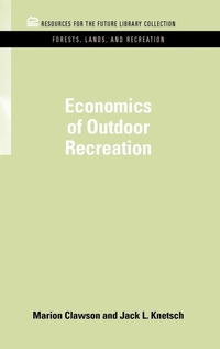Bild: Economics of Outdoor Recreation - Resources for the Future Press (RFF Press)
