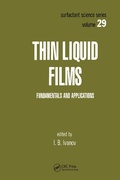 Cover: Thin Liquid Films - Routledge