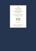 Cover: The Register of the Goldsmiths' Company Vol I : Deeds and Documents, c. 1190 to c. 1666 - De Gruyter