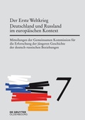 Abbildung von: Der Erste Weltkrieg. Deutschland und Russland im europäischen Kontext - De Gruyter Oldenbourg