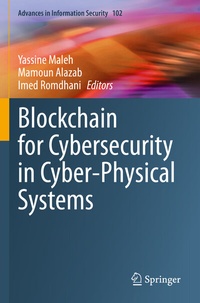 Abbildung von: Blockchain for Cybersecurity in Cyber-Physical Systems - Springer