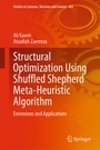 Cover: Structural Optimization Using Shuffled Shepherd Meta-Heuristic Algorithm - Springer