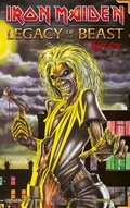 Cover: IRON MAIDEN - Night City (offizelles Comic, lim. Edition, auf Deutsch, Cover 1, identischer Inhalt wie Cover 2) - Insektenhaus-Verlag
