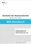 Cover: Bezirksverwaltung und Kreisdienststellen des MfS Neubrandenburg 1989 - Bundesarchiv/Stasi-Unterlagen-Archiv