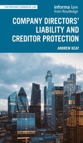 Cover: Company Directors' Liability and Creditor Protection - Informa Law