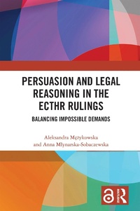 Abbildung von: Persuasion and Legal Reasoning in the ECtHR Rulings - Routledge