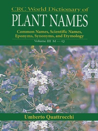 Abbildung von: CRC World Dictionary of Plant Nmaes - CRC Press