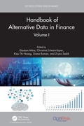 Cover: Handbook of Alternative Data in Finance, Volume I - Chapman & Hall/CRC