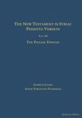 Cover: The New Testament in Syriac: Peshitta Version - Gorgias Press