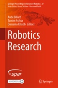 Cover: Robotics Research - Springer