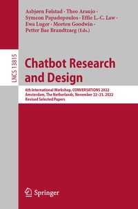 Abbildung von: Chatbot Research and Design - Springer