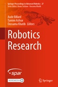 Cover: Robotics Research - Springer