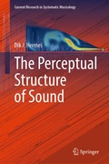 Cover: The Perceptual Structure of Sound - Springer