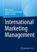 Cover: International Marketing Management - Springer Gabler
