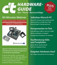 Abbildung von: c't Hardware-Guide 2023 - Heise Medien