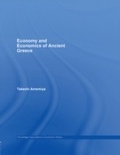 Cover: Economy and Economics of Ancient Greece - Routledge