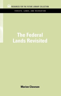 Bild: The Federal Lands Revisited - Resources for the Future Press (RFF Press)