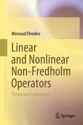 Cover: Linear and Nonlinear Non-Fredholm Operators - Springer