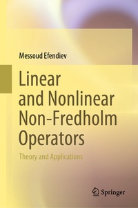 Abbildung von: Linear and Nonlinear Non-Fredholm Operators - Springer