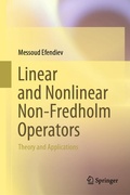 Cover: Linear and Nonlinear Non-Fredholm Operators - Springer