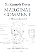 Cover: Marginal Comment - Bloomsbury Academic