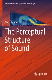 Enlarge image Cover: The Perceptual Structure of Sound - Springer