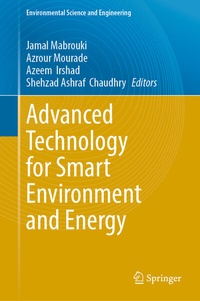 Enlarge image Cover: Advanced Technology for Smart Environment and Energy - Springer