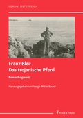 Cover: Das trojanische Pferd. Romanfragment - Frank & Timme