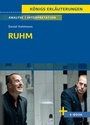Cover: Ruhm von Daniel Kehlmann - Textanalyse und Interpretation - Bange, C