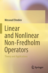Abbildung von: Linear and Nonlinear Non-Fredholm Operators - Springer