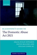 Cover: Blackstone's Guide to the Domestic Abuse Act 2021 - Oxford University Press