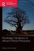Cover: Routledge Handbook of African Political Philosophy - Routledge