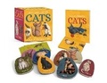 Cover: For the Love of Cats: A Wooden Magnet Set - Running Press Miniature Editions