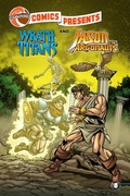 Cover: TidalWave Comics Presents #8: Wrath of the Titans and Jason & the Argonauts - TidalWave Productions