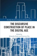 Cover: The Discursive Construction of Place in the Digital Age - Routledge